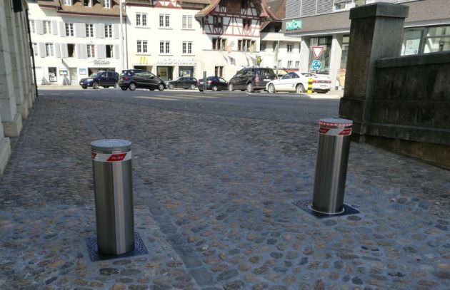 Polleranlage Aarau