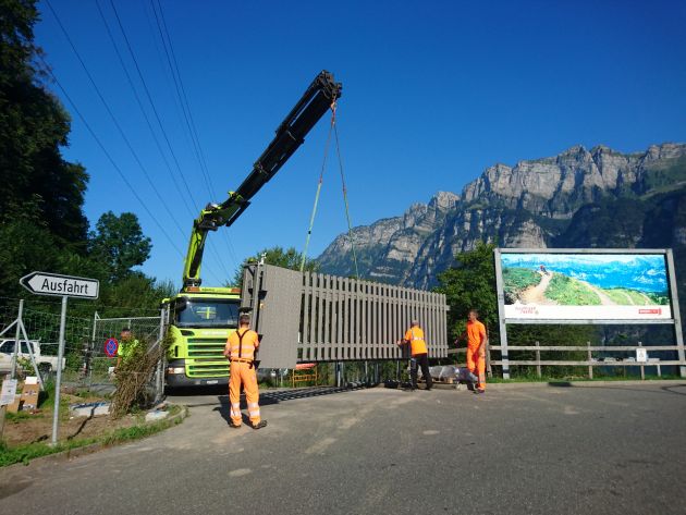 Zufahrtsregelung mit Vertikaltoren